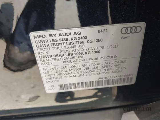 2021 Audi Q5 Premium Plus