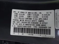 2016 Honda Accord LX