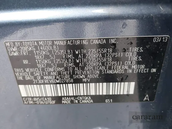 2013 Toyota RAV4 Limited