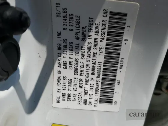 2011 Acura TL Technology