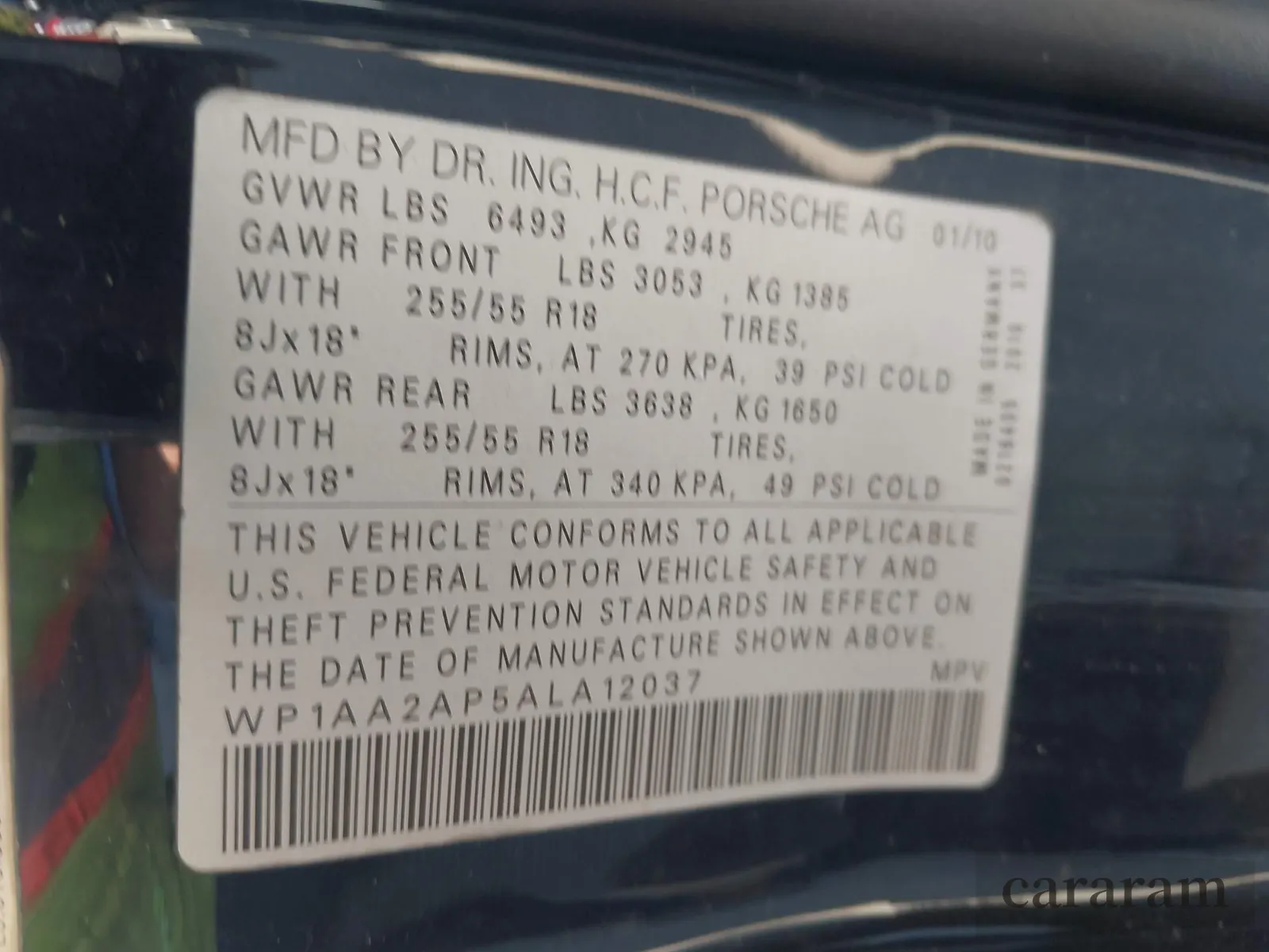 2010 Porsche Cayenne