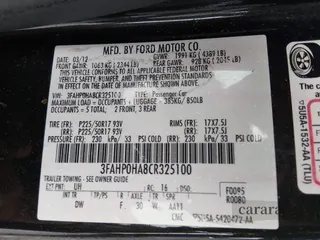 2012 Ford Fusion SE