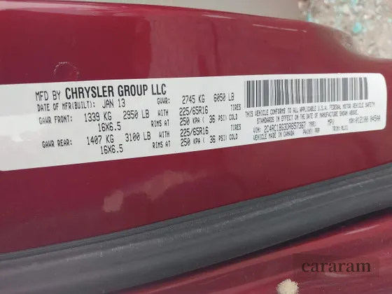2013 Chrysler Town & Country Touring