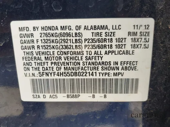 2013 Honda Pilot EX-L