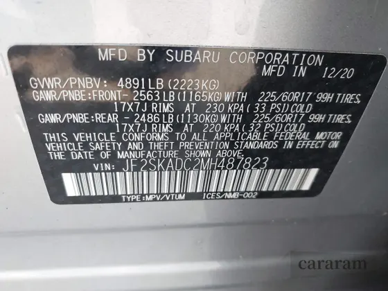 2021 Subaru Forester