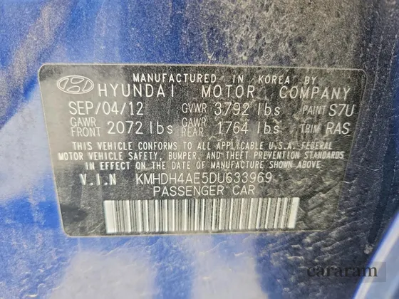 2013 Hyundai Elantra Limited