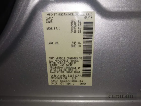 2019 Nissan Altima SL