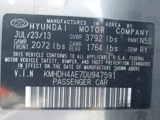 2013 Hyundai Elantra Limited