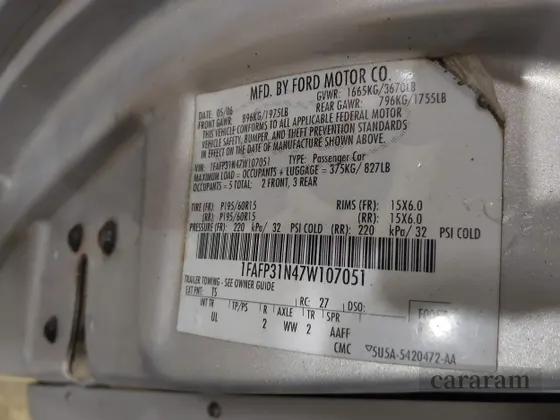 2007 Ford Focus S
