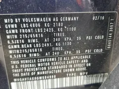 2016 Volkswagen Tiguan SE