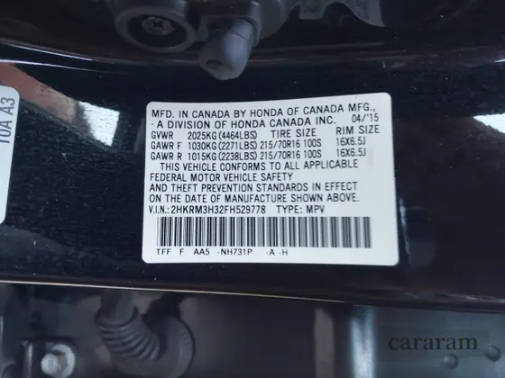 2015 Honda CR-V LX