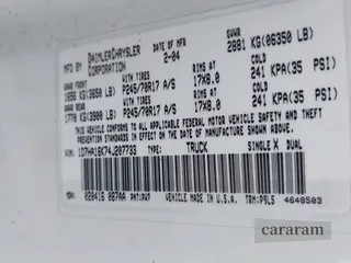 2004 Dodge 1500 ST