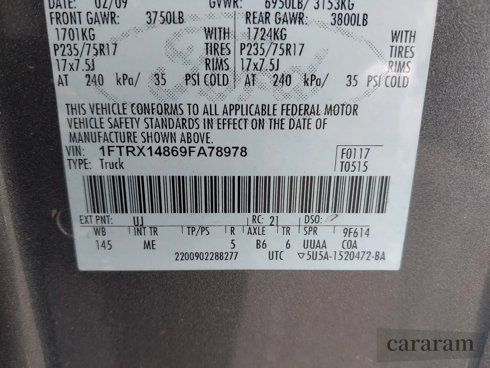 2009 Ford F-150 STX