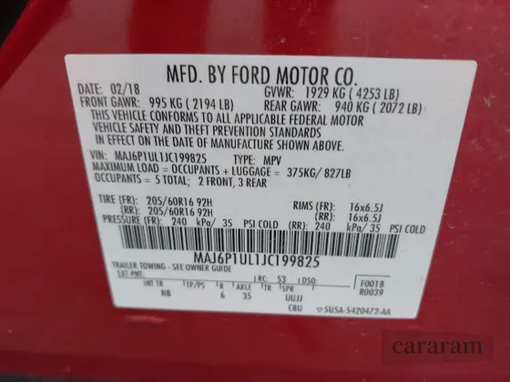 2018 Ford EcoSport SE