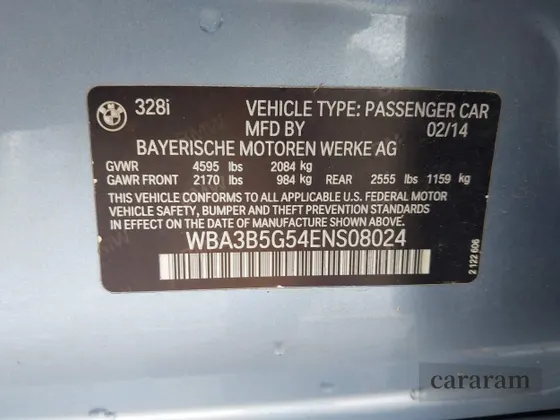 2014 BMW 3 Series 328i xDrive