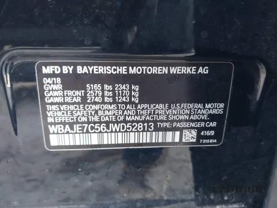 2018 BMW 5 Series 540i xDrive