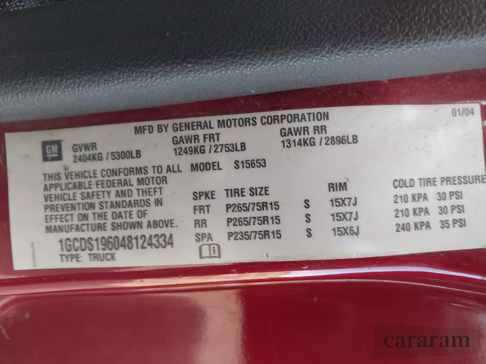 2004 Chevrolet Colorado LS Z71