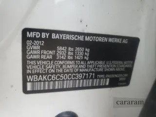 2012 BMW 7 Series 750i xDrive