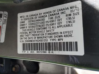 2012 Honda CR-V EX-L