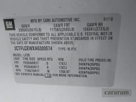 2010 GMC Terrain SLE-1