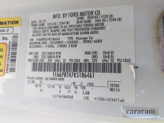 2019 Ford Mustang EcoBoost