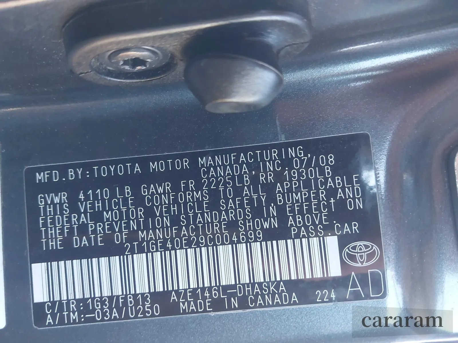 2009 Toyota Matrix XRS