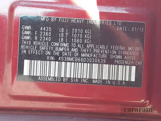 2013 Subaru Legacy Premium