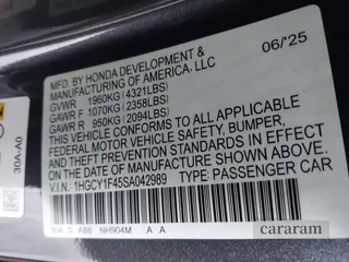 2025 Honda Accord SE