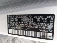 1995 Mercedes-Benz C 2.8L