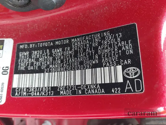 2014 Toyota Corolla LE
