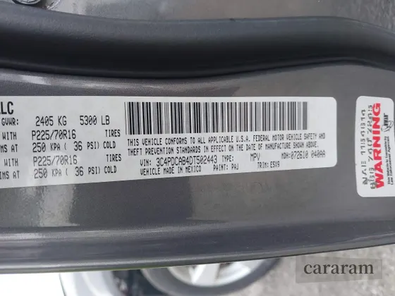 2013 Dodge Journey Canada Value