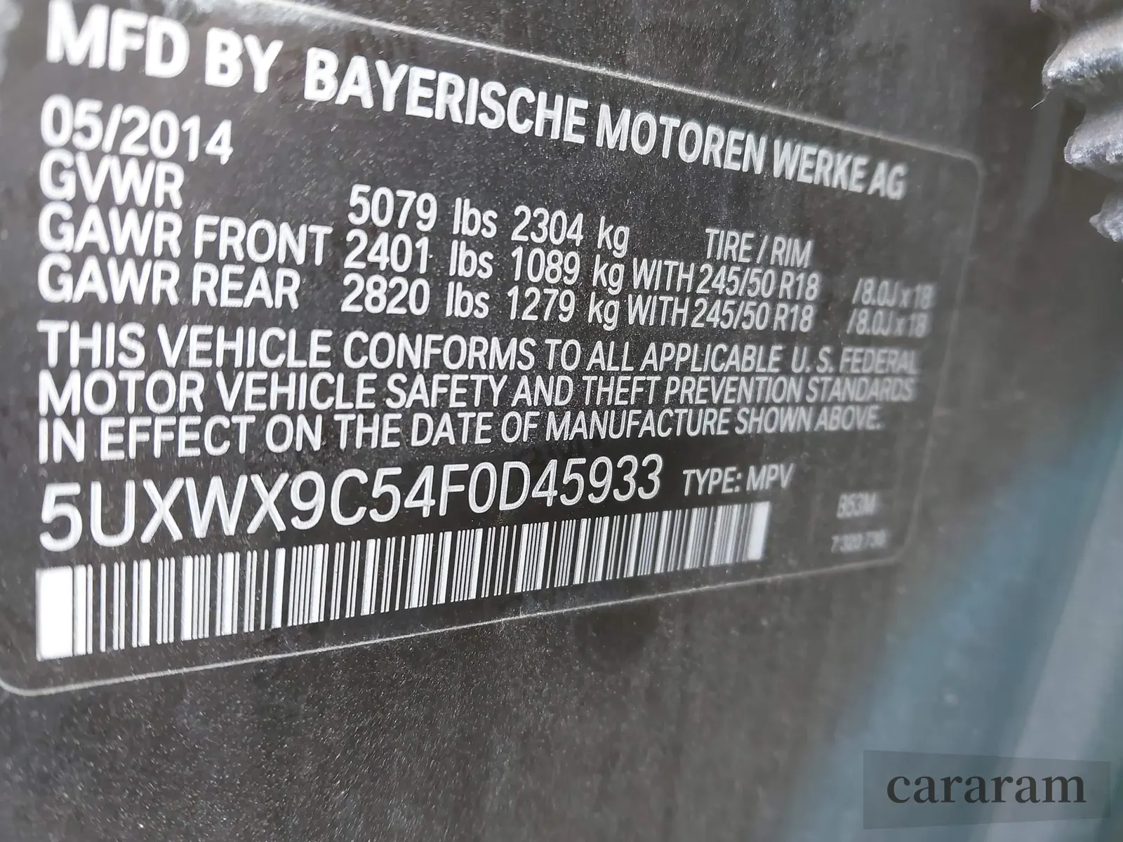 2015 BMW X3 xDrive28i