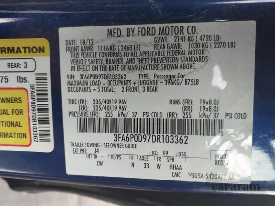 2013 Ford Fusion Titanium