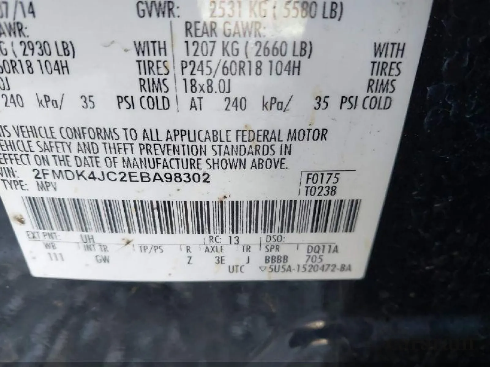 2014 Ford Edge SEL