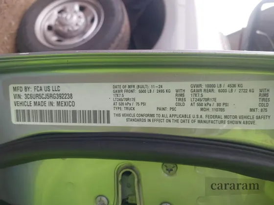 2024 Ram 2500 Tradesman
