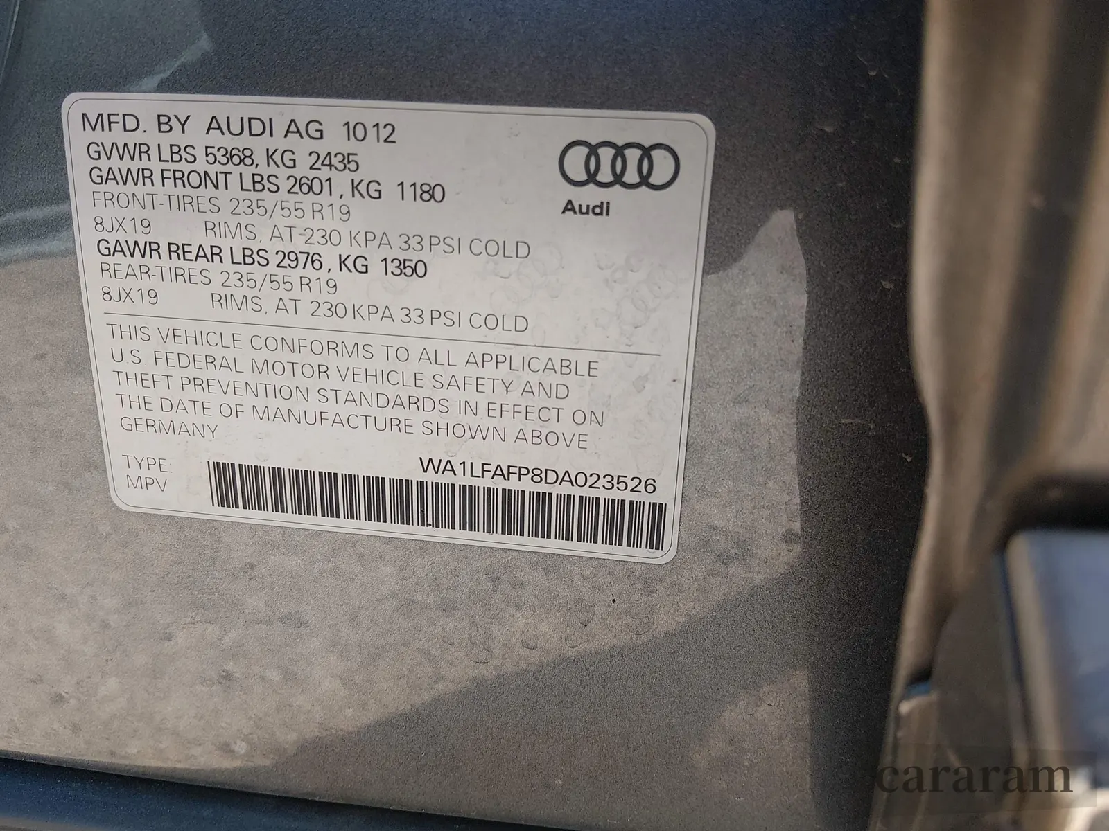 2013 Audi Q5 Premium Plus