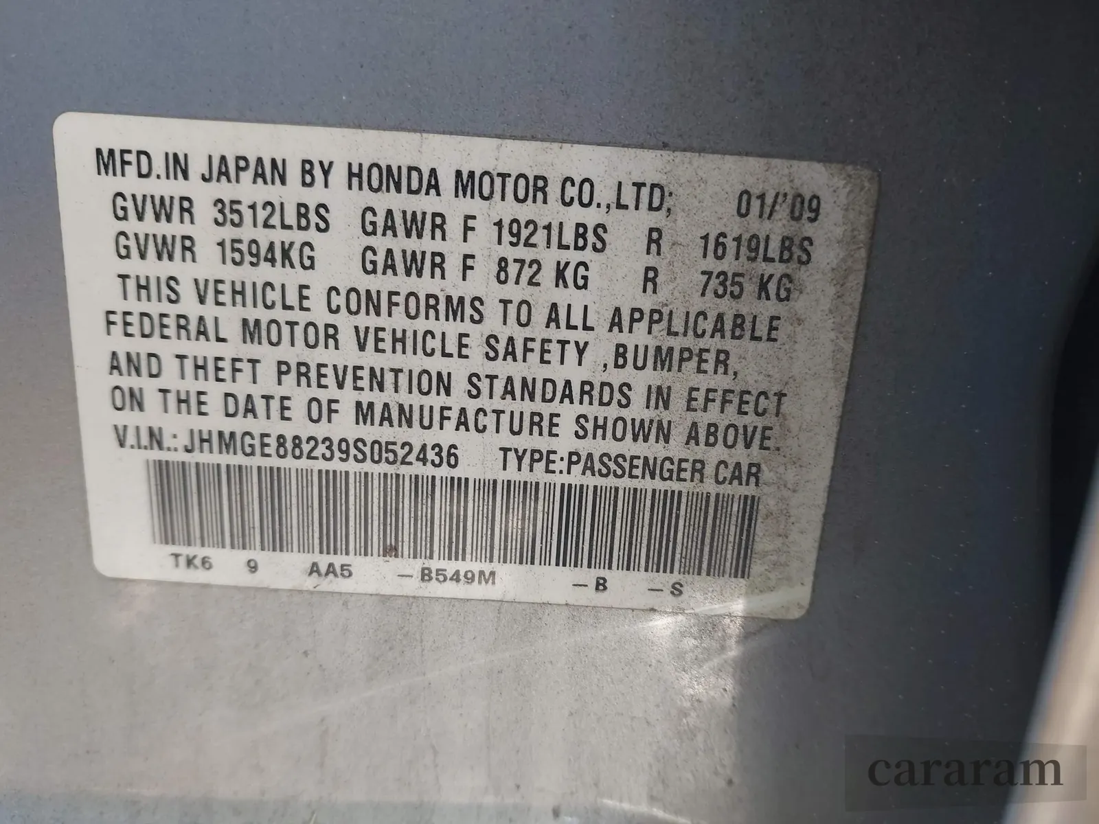 2009 Honda Fit