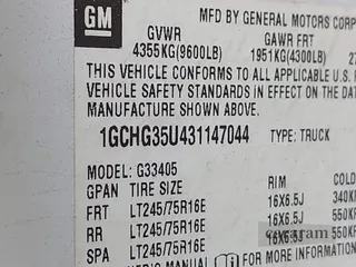 2003 Chevrolet Express Cargo