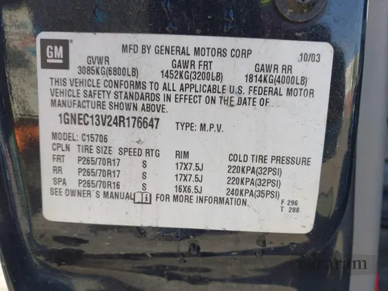 2004 Chevrolet Tahoe LS