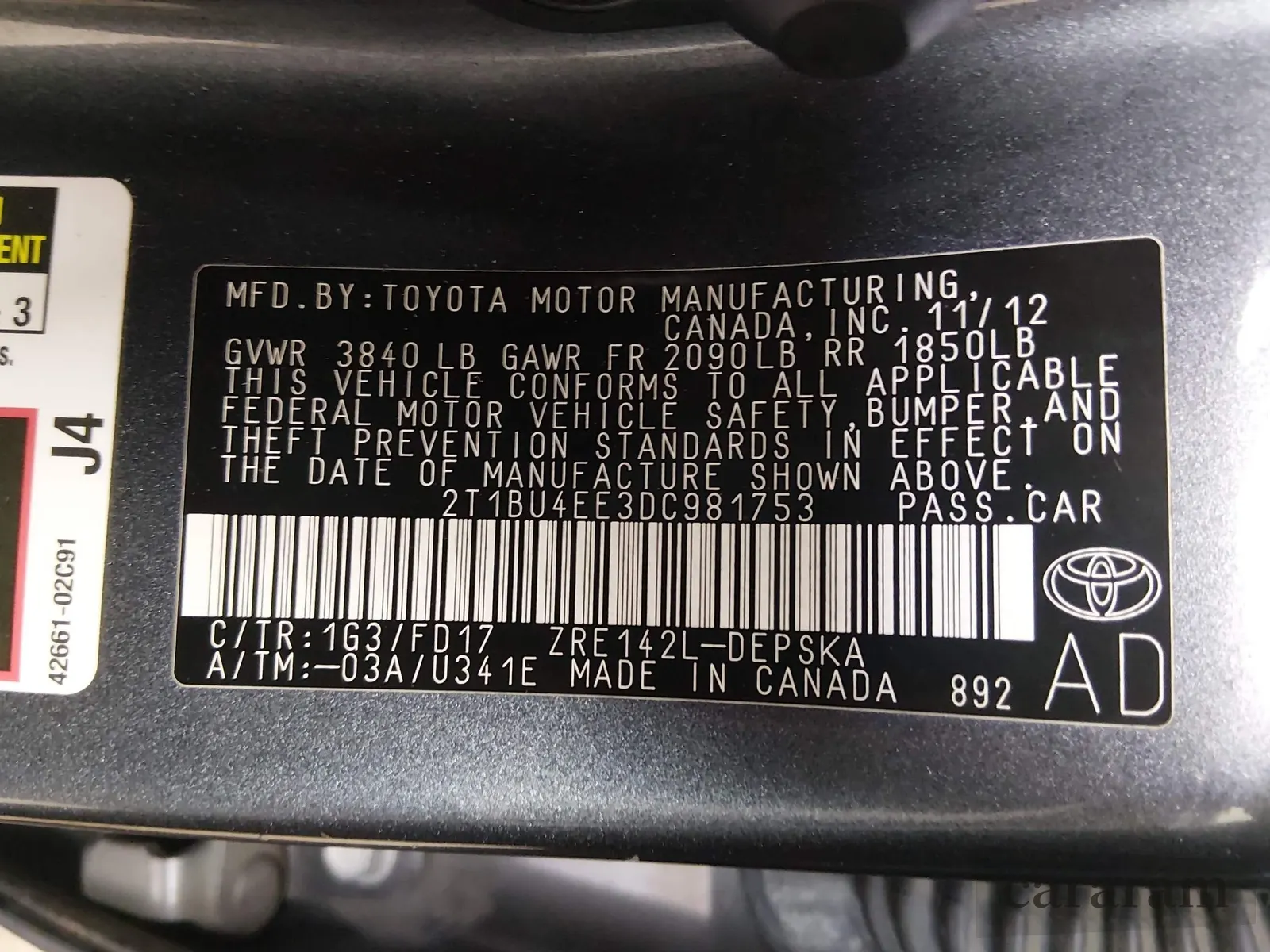 2013 Toyota Corolla LE