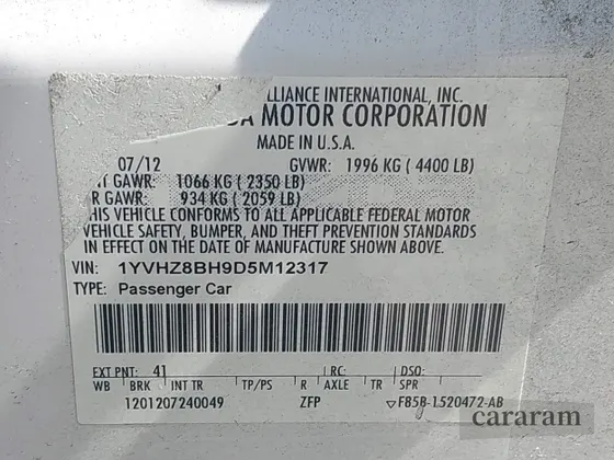 2013 Mazda 6 i Sport