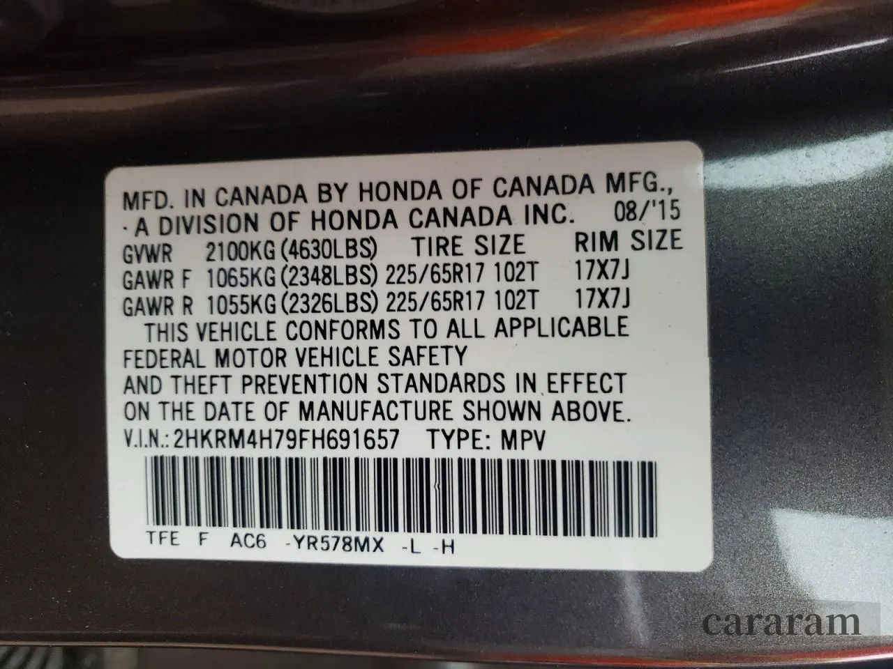 2015 Honda CR-V EX-L