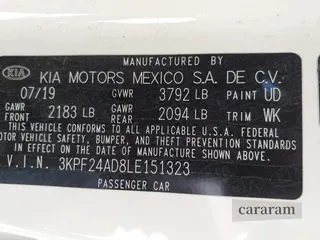 2020 Kia Forte LXS