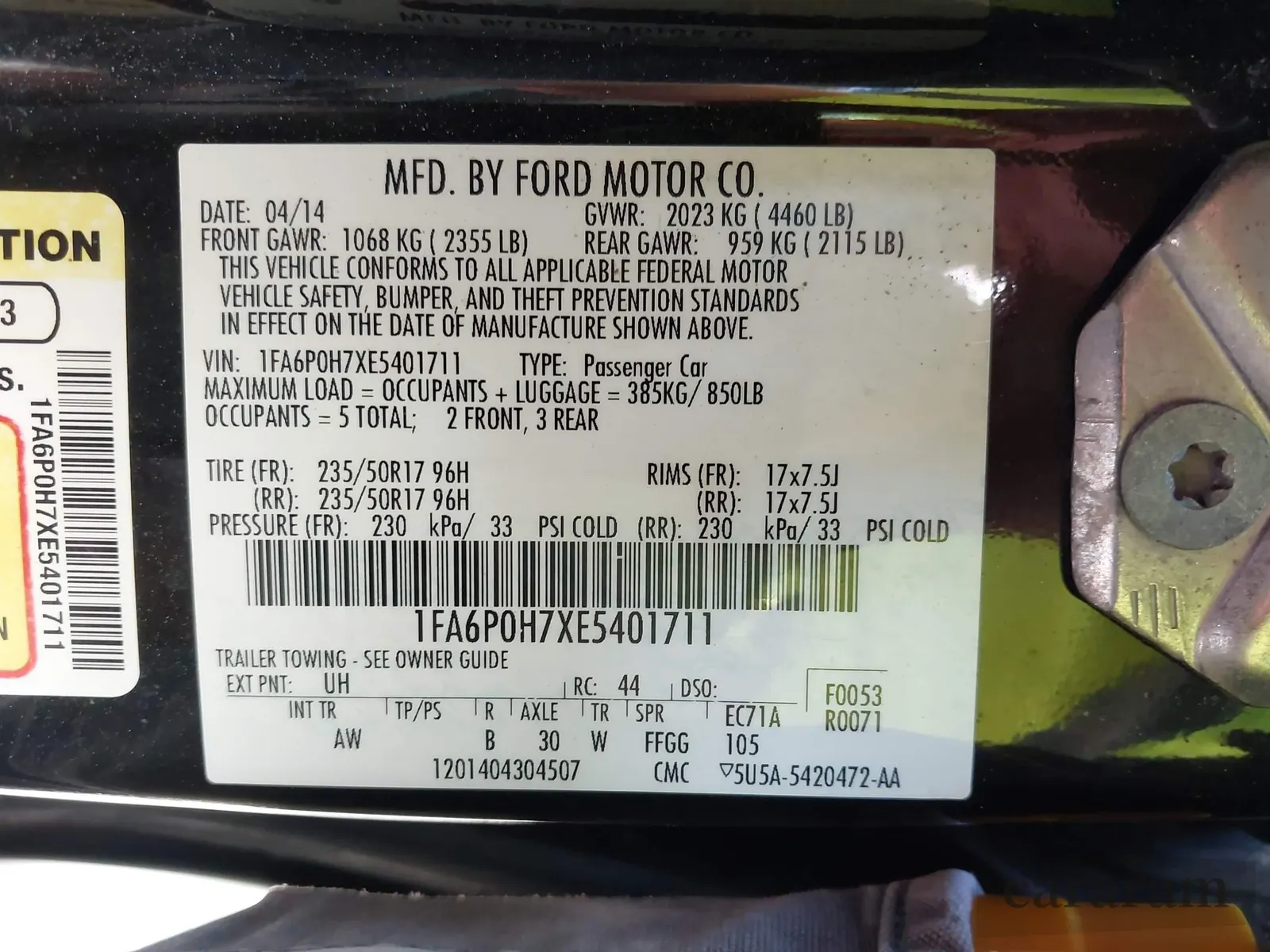 2014 Ford Fusion SE