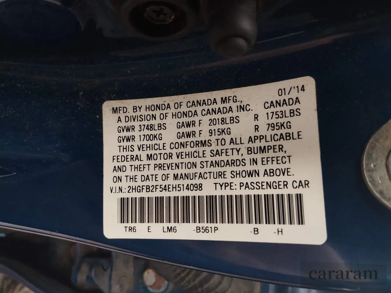 2014 Honda Civic LX
