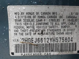 2000 Honda Civic VP