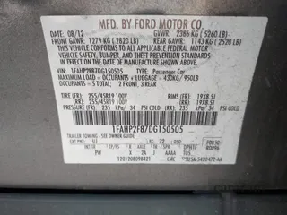 2013 Ford Taurus Limited