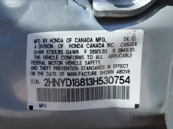 2003 Acura MDX Touring