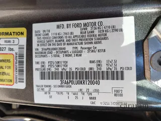 2019 Ford Fusion SE