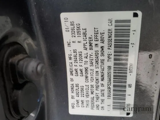 2010 Acura TL Technology